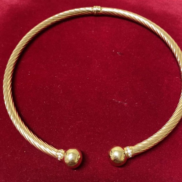 Choker 18k pure gold